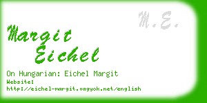 margit eichel business card